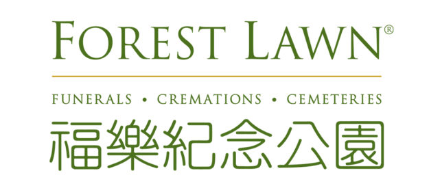 Forest Lawn white logo