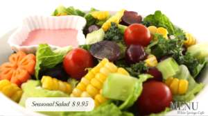 White Springs Cafe seasonal salad 