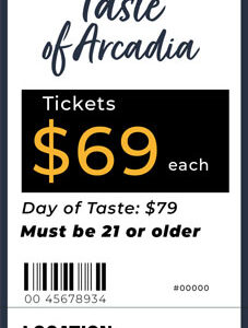 Taste ticket 2026 for $69 portrait