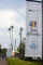 a large white banner with the Taste of Arcadia logo on it