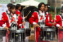 the Arcadia High School marching band on parade