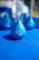 small blue stress balls shaped like tear drops with the Upper San Gabriel Valley Water District Logo on them