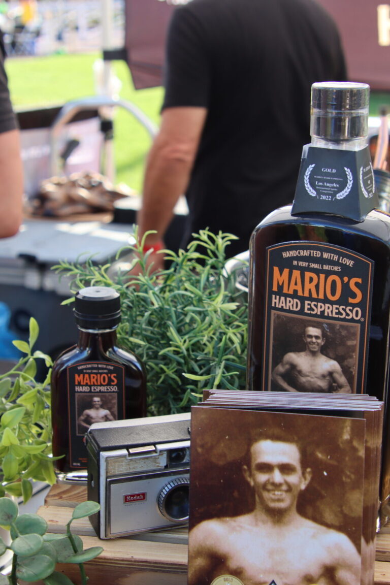 a bottle of Mario's Hard Espresso